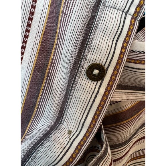 Kuhl Suncel Shirt Short sleeve button front XL Mens Extra large Striped Outdoors - Picture 4 of 9